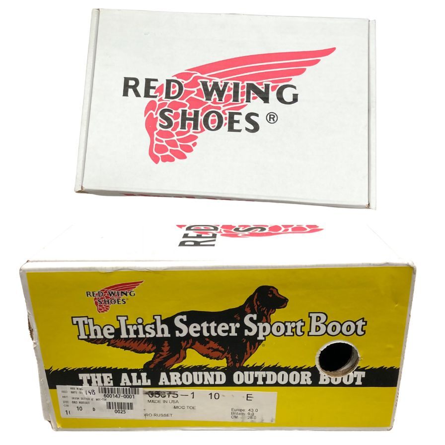 レッドウィング ブーツ アイリッシュセッター 8875 サイズ10E レッド系 メンズ RED WING 約28.5cm【AFD2】
