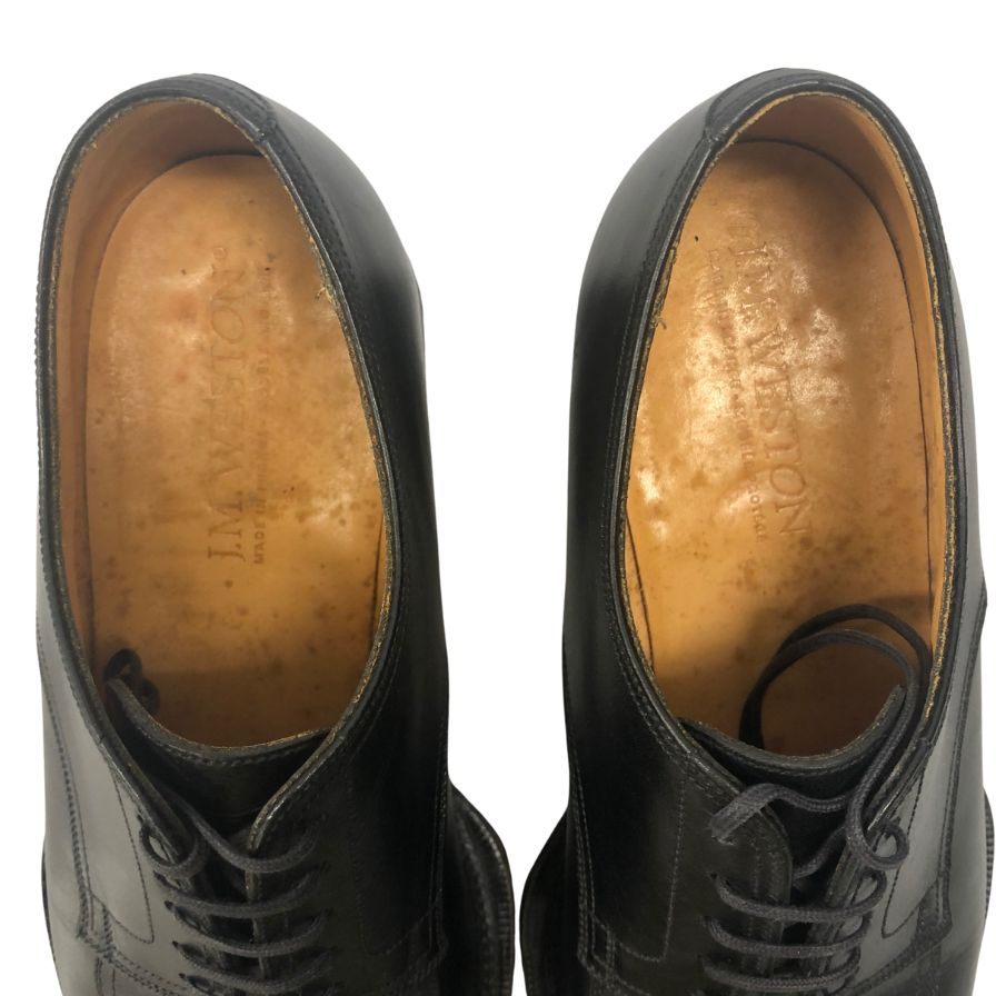 ジェイエムウエストン レザーシューズ スプリットトゥ 黒 サイズ5D J.M. WESTON 約25.0cm【LA】