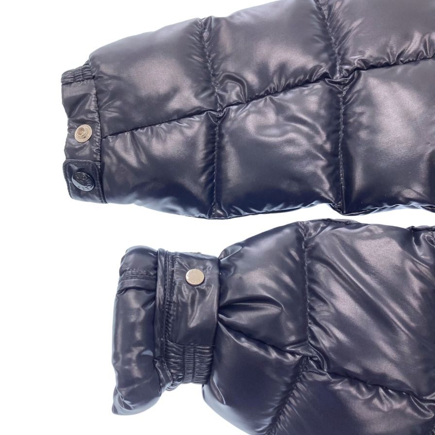 新品同様◆モンクレール ダウンジャケット AUBERT スタンドカラー 18AW ブラック サイズ4 MONCLER メンズ【AFA12】