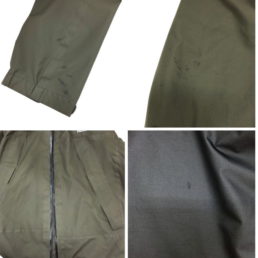 美品◆ザノースフェイス クライムライトジャケット NP12003 カーキ サイズXL メンズ THE NORTH FACE 【AFB42】