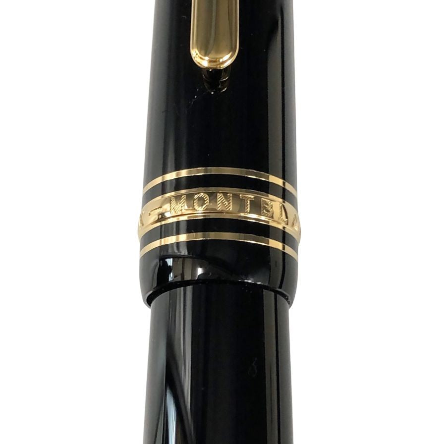 モンブラン 万年筆 マイスターシュティック No.146 ペン先14C ブラック ゴールド MONTBLANC【AFI18】