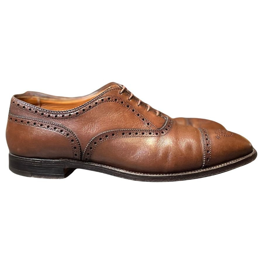 オールデン レザーシューズ 913 セミブローグ ブラウン メンズ サイズUS11.5D ALDEN ビジネスシューズ 約29.0cm【LA】【中古】
