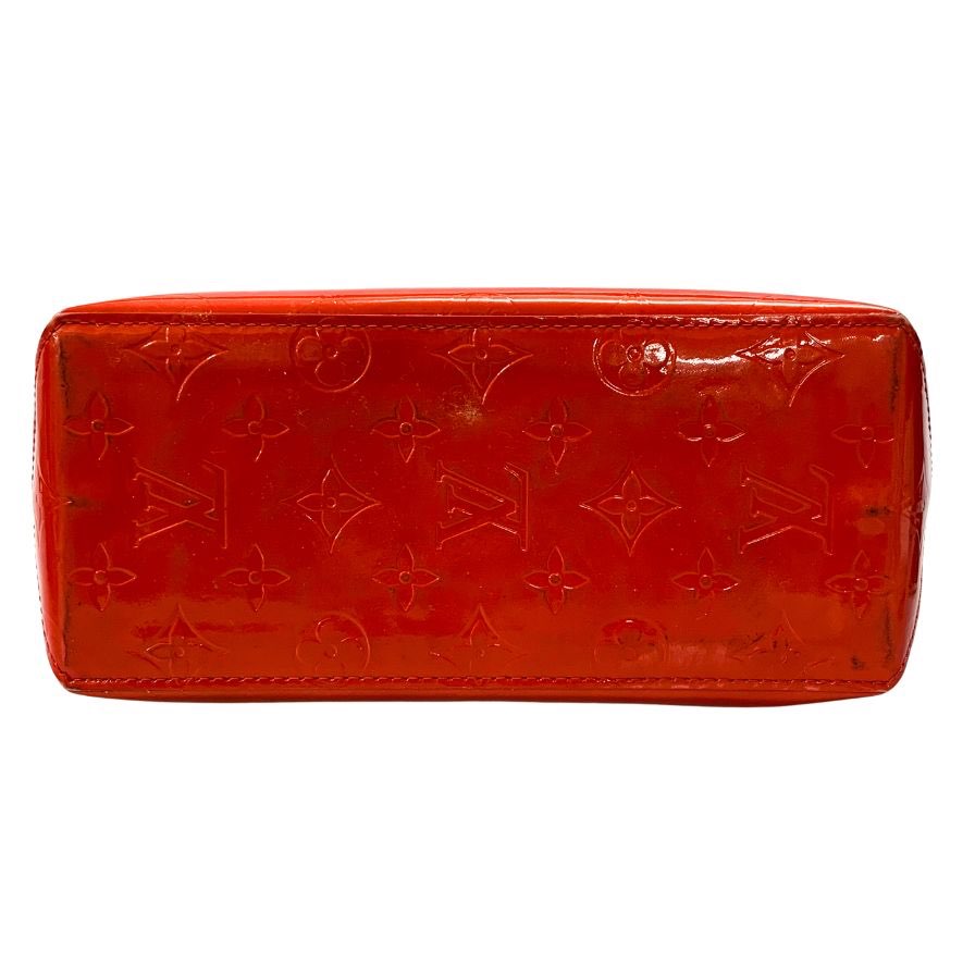 ルイヴィトン ハンドバッグ リードPM モノグラムヴェルニ レッド ポムダムール M91990 レッド LOUIS VUITTON【AFE11】