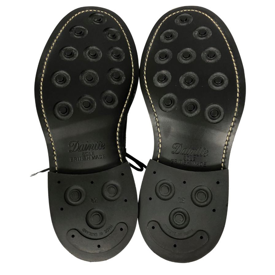 トリッカーズ レースアップブーツ モールトン エイコン ブラック メンズ サイズ8 Tricker’s ブーツ 約26.5cm【LA】【中古】