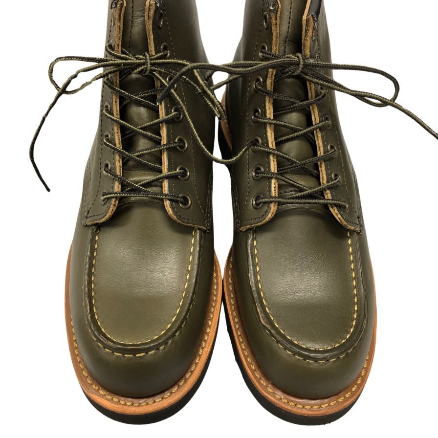 レッドウィング ブーツ 8828 クラシックモック カーキ メンズ サイズUS7.5 25.5cm RED WING 約25.5cm【LA】