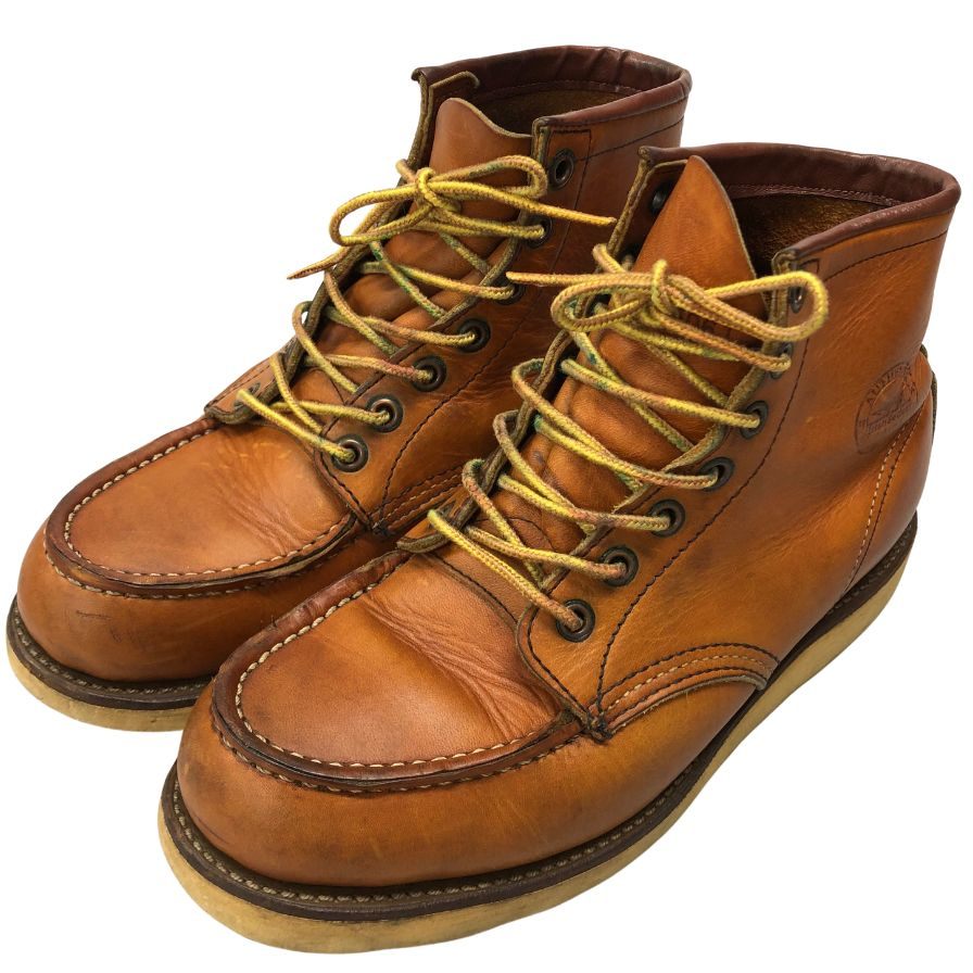 レッドウィング 犬刻印 アイリッシュ メンズ サイズ 7E ブラウン RED WING 約25.5cm【AFC44】