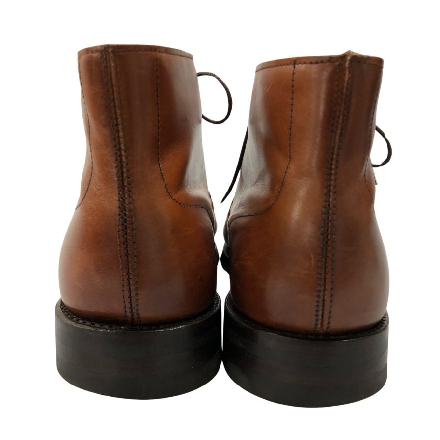 クロケット&ジョーンズ チャッカブーツ CHUKKA2 サイズ6.5E ブラウン CROCKETT&JONES ブーツ 約25.5cm【LA】【中古】