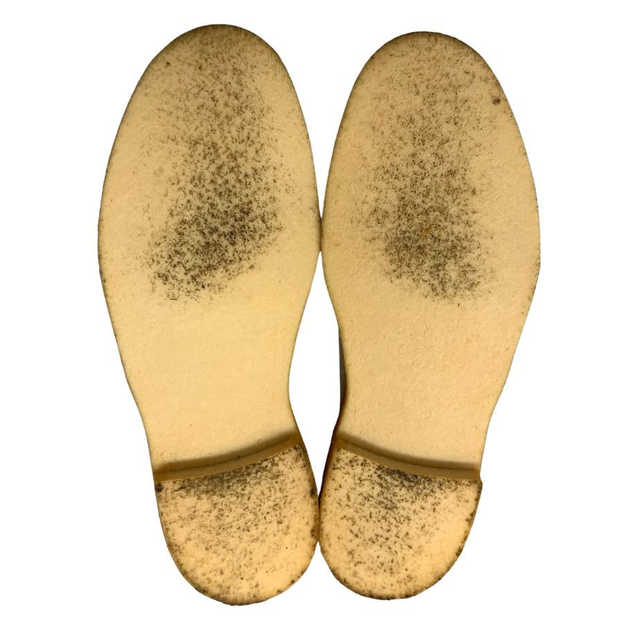 新品同様◆クラークス デザートブーツ スエード メンズ ベージュ サイズ7F Clarks【AFD3】