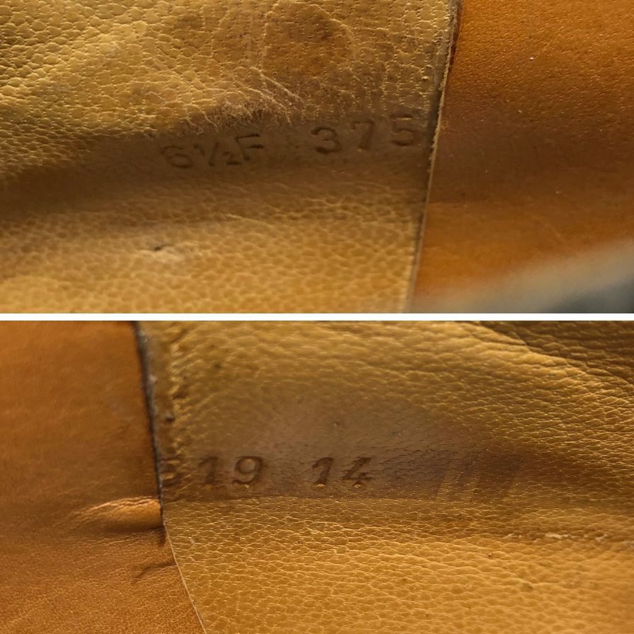 パラブーツ レザーシューズ シャンボード Uチップ カーフ ブラック メンズ サイズUK6.5F Paraboot CHAMBORD 約26.5cm【AFC43】