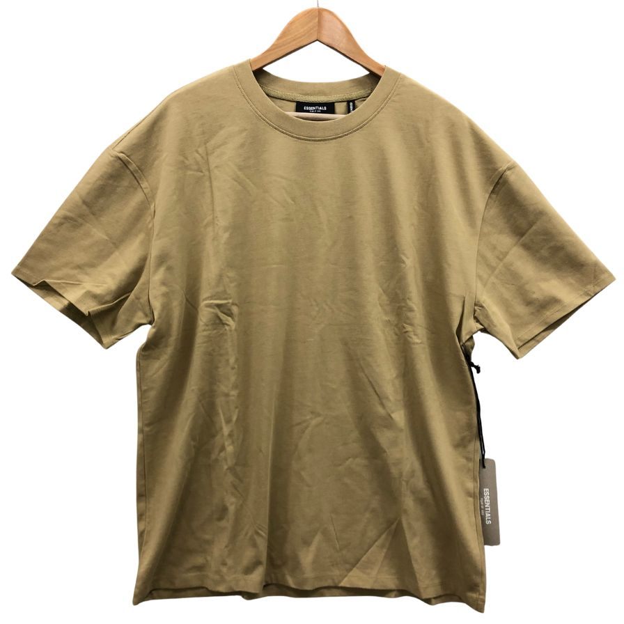 新品同様◆エフオージー エッセンシャルズ Tシャツ バックロゴ メンズ サイズL ベージュ系 FOG ESSENTIALS 【AFB23】