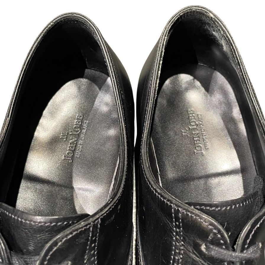 ジョンロブ レザーシューズ フィリップ2 7000ラスト メンズ 7E ブラック メンズ JOHN LOBB PHILIP II ビジネスシューズ 約26.0cm【LA】【中古】