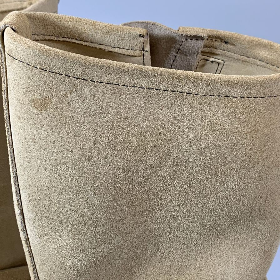 レッドウィング エンジニアブーツ スエード 8268 メンズ US7D ベージュ REDWING 約25.0cm【AFI30】