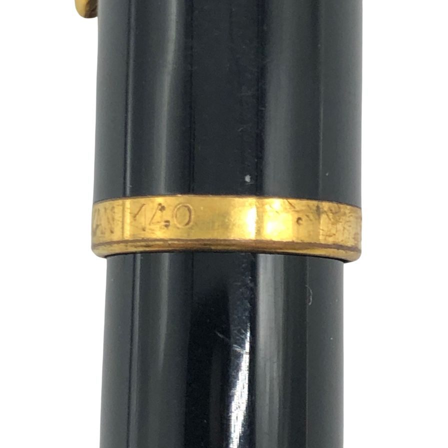 中古◆ペリカン 万年筆 スーベレン ペン先 74C-585 ブラック系 PELIKAN SOUVERAN【AFI3】