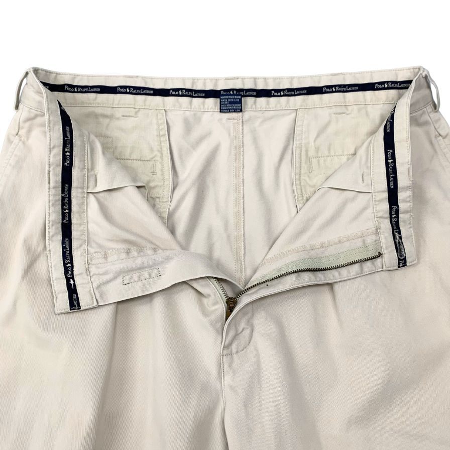 ポロラルフローレン チノパンツ 90S コットン ベージュ メンズ W36 L32 Polo Ralph Lauren 【AFB49】