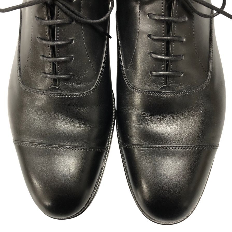 エドワードグリーン レザーシューズ オールドチェルシー ストレートチップ 202ラスト サイズ8.5D ブラック メンズ EDWARD GREEN OLD CHELSEA ビジネスシューズ 約27.5cm【LA】【中古】