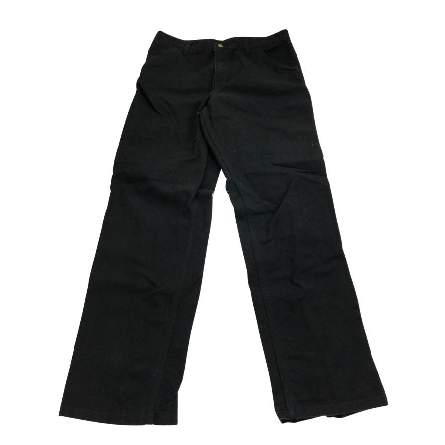 Carhartt ブラックデニム ペインターパンツ Carhartt ペインターパンツ 先染め ブラック デニムパンツ 36