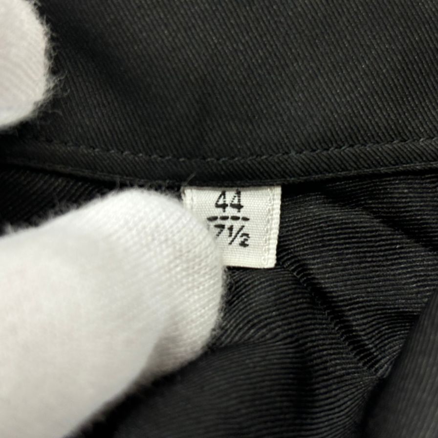 中古◆エルメス シルク シャツ マルチカラー メンズ サイズ44 HERMES 【AFB37】