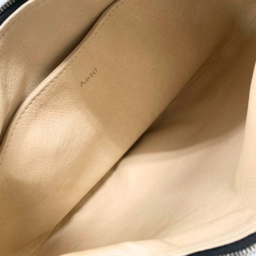 アエタ ショルダーバッグ ワンショルダー DA59 DEER ONE SHOULDER M ブラック レディース AETA【AFE1】