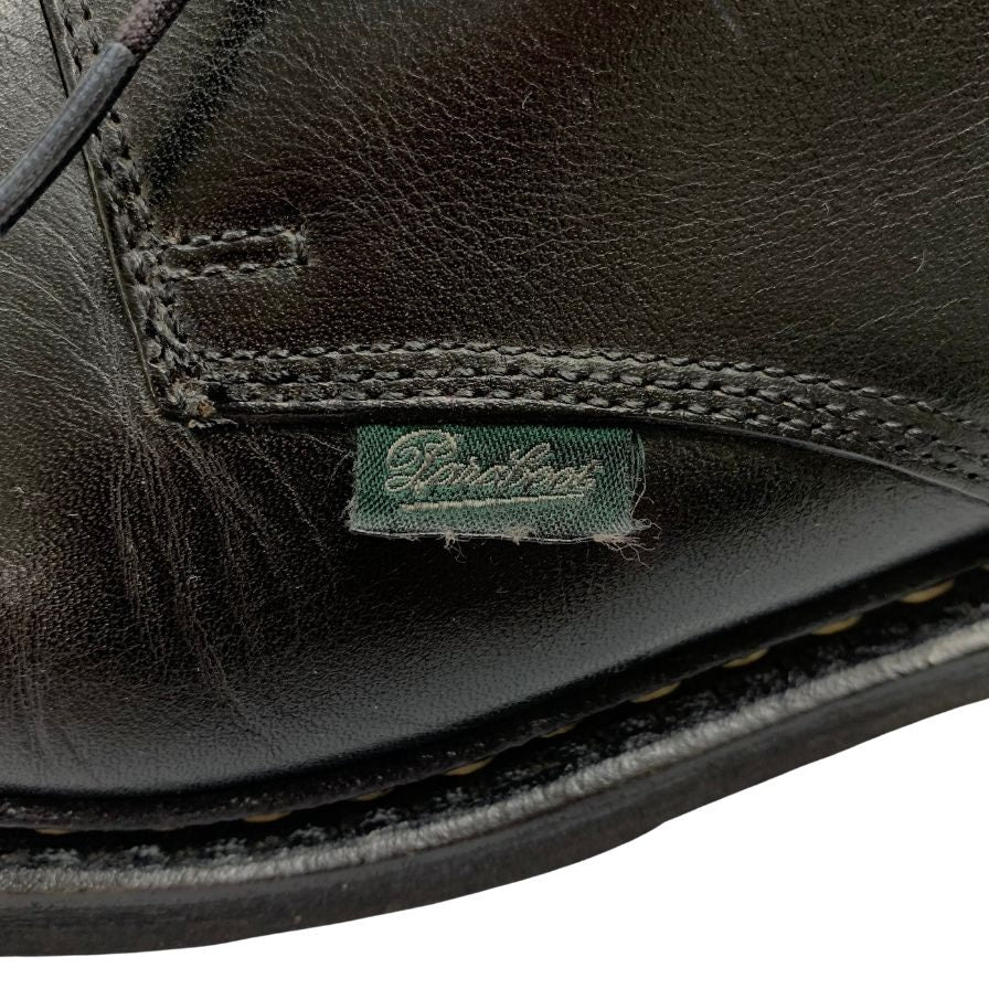 パラブーツ レザーシューズ プレーントゥ アルル カーフ メンズ サイズUK8 ブラウン PARABOOT ARLES ビジネスシューズ 約26.5cm【LA】【中古】