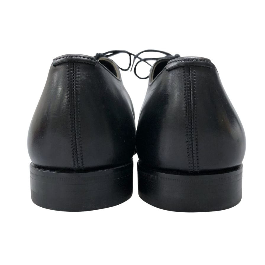 グレンソン レザーシューズ パンチドキャップトゥ ブラック メンズ サイズ5.5E GRENSON ビジネスシューズ 約24.0cm【LA】【中古】