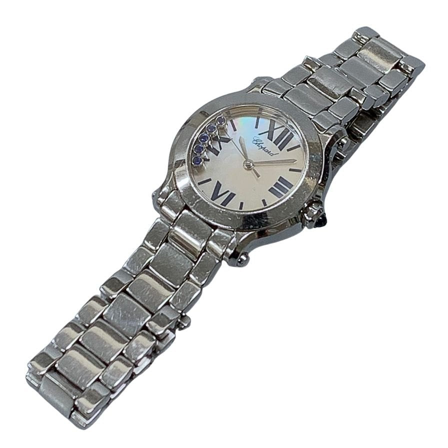 ショパール 腕時計 8509 ハッピースポーツ 5Pブルーサファイア クォーツ レディース 不動品 Chopard【AFI20】