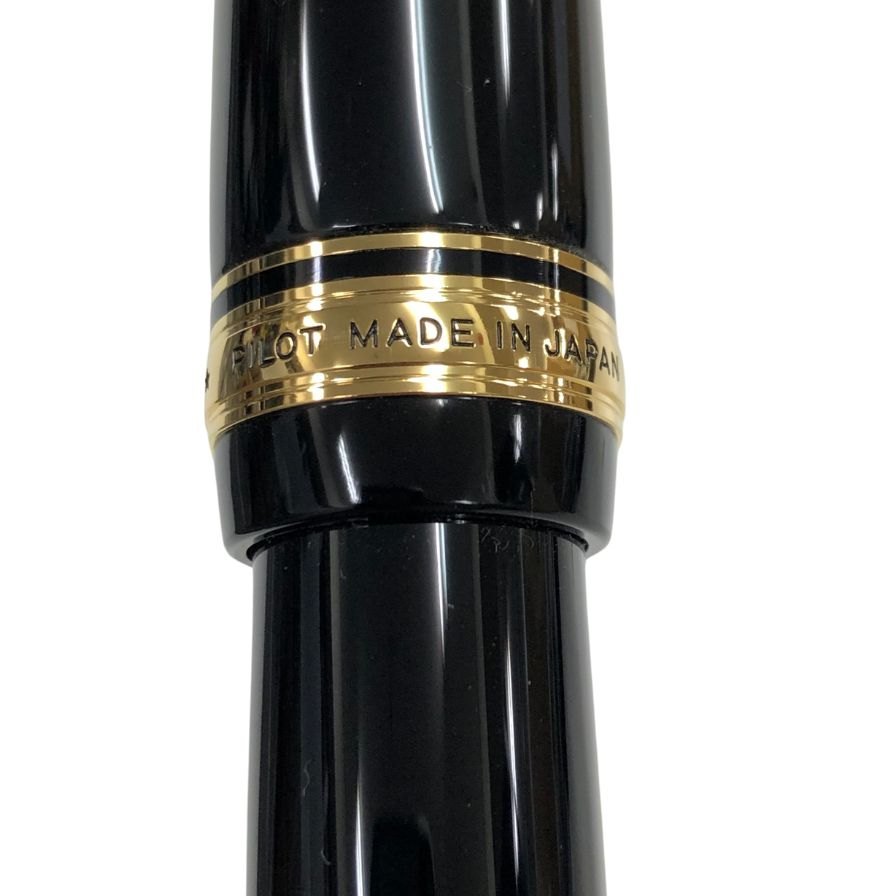 パイロット 万年筆 カスタム 漆 Urushi ペン先18K FKV-88SR-B-FM ブラック ユニセックス PILOT【AFI6】