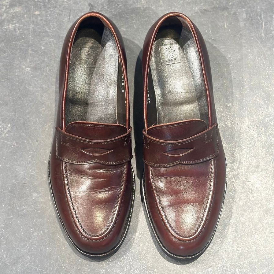 パラブーツ レザーシューズ シャンボード Uチップ カーフ ブラック メンズ サイズUK7 Paraboot CHAMBORD ビジネスシューズ 約25.5cm【LA】【中古】