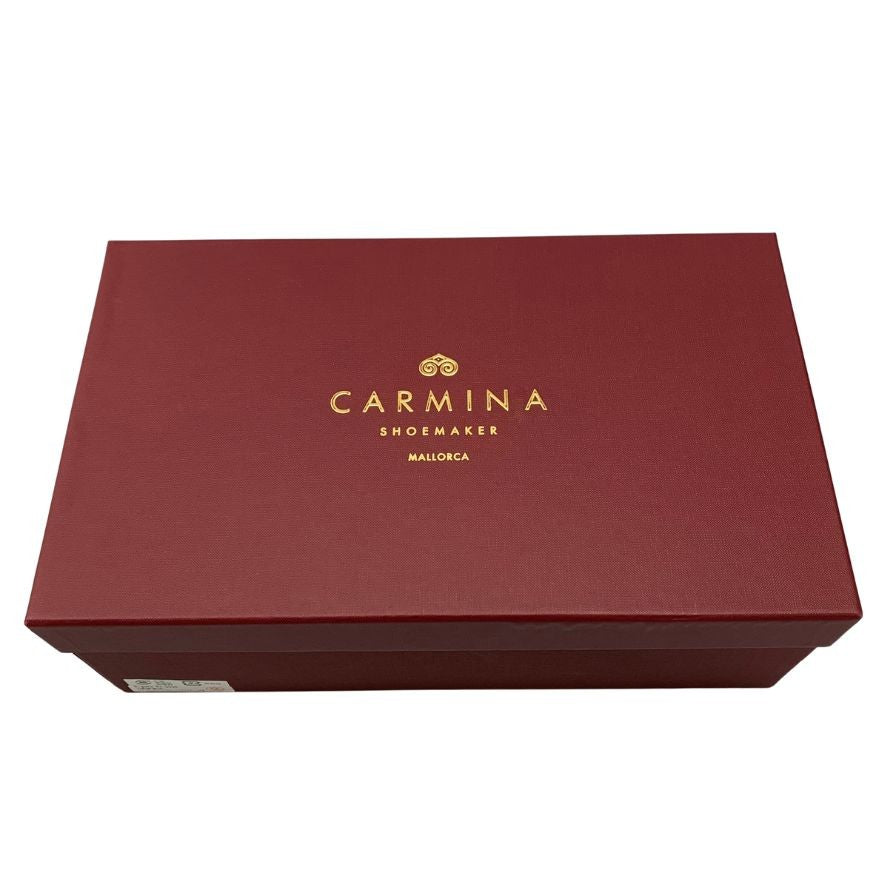 美品◆カルミナ レザーシューズ ADJ8016900 ブラック メンズ サイズUK7 CARMINA【AFD9】