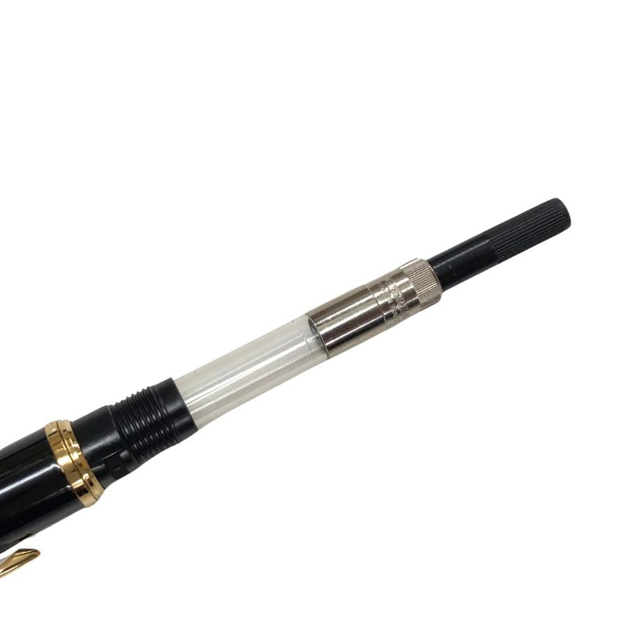 ウォーターマン 万年筆 メトロポリタン エッセンシャル ブラック×ゴールド Fニブ WATERMAN【AFB53】