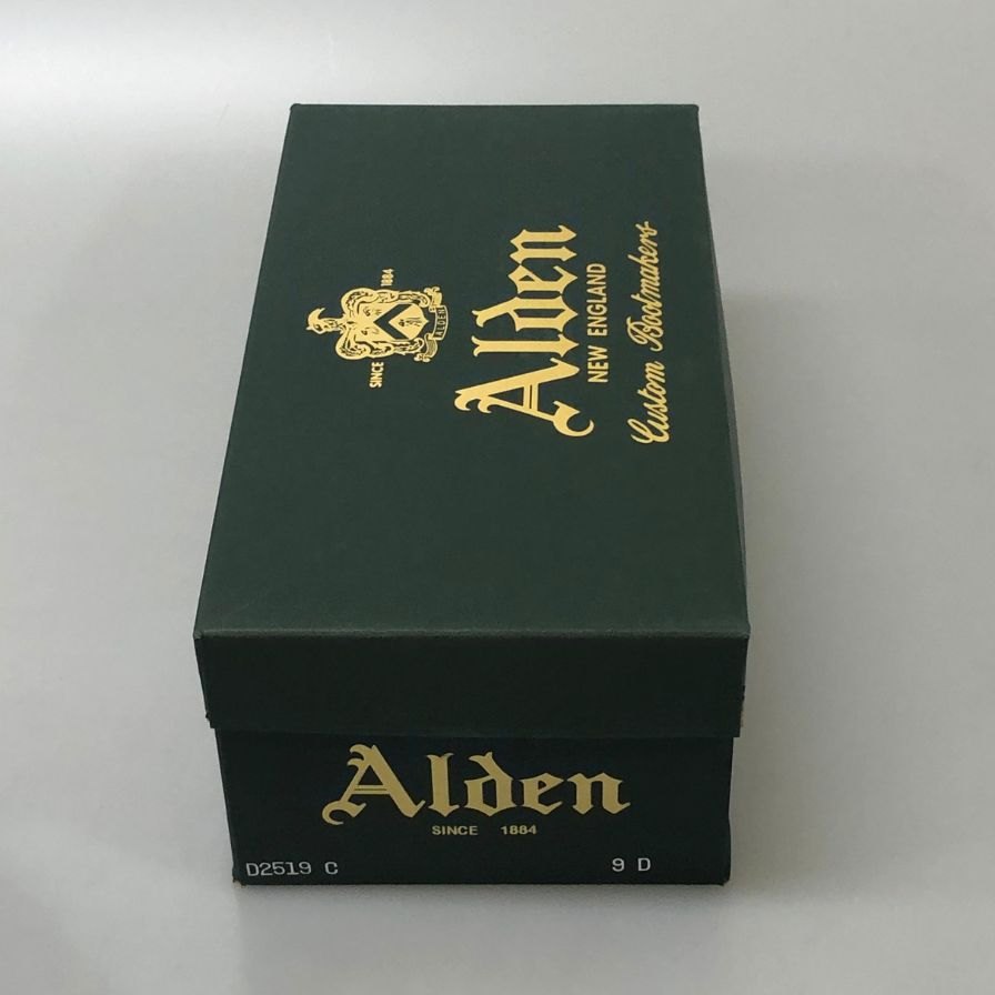 オールデン D2519C アトムブルーチャー コードバン レイドンラスト コマンドソール ダークバーガンディ サイズUS9D ALDEN ビジネスシューズ 約27.0cm【LA】【中古】