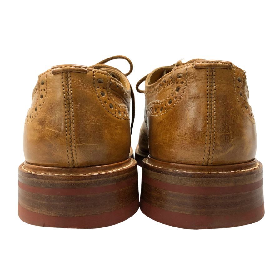 トリッカーズ レザーシューズ バートン サイズUK8 エイコンアンティーク ダイナイトソール M5633 Tricker's BOURTON ACORN ANTIQUE DAINITE SOLE ビジネスシューズ 約26.5cm【LA】【中古】