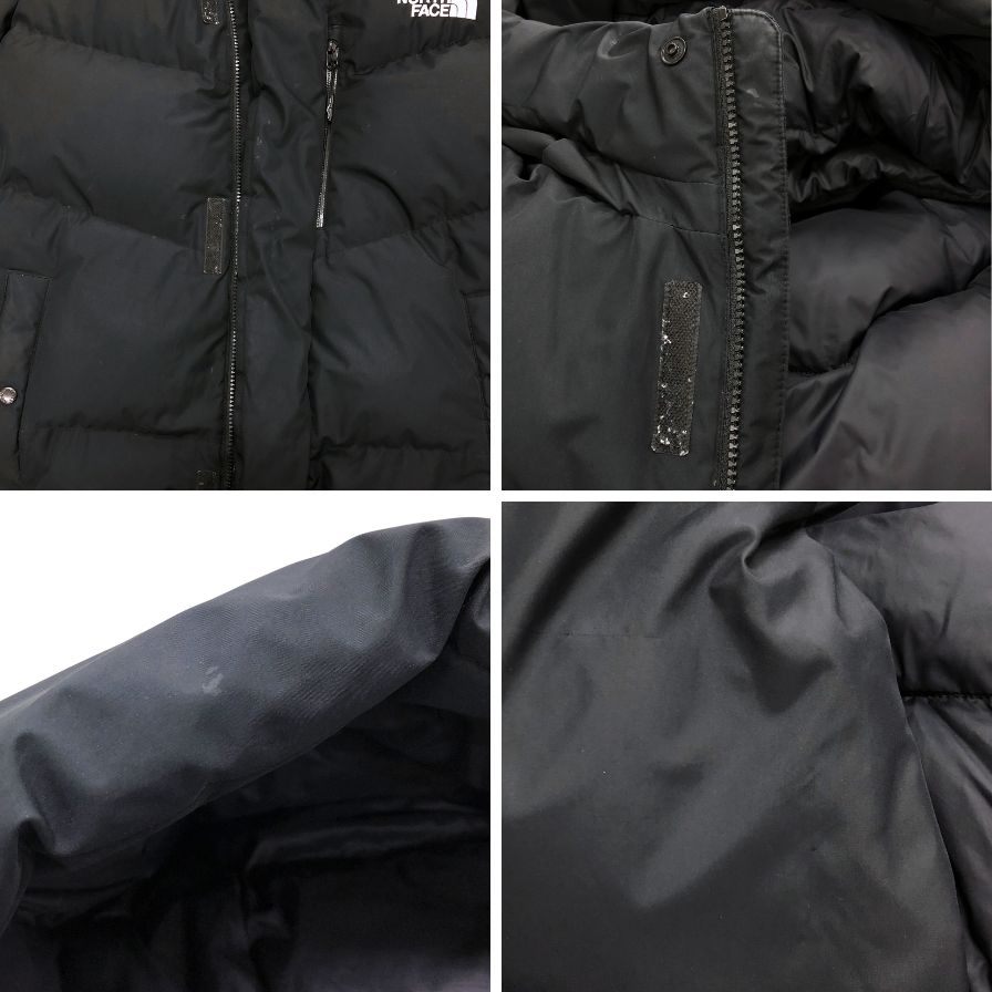 中古◆ザ ノースフェイス ダウンジャケット 韓国限定 フリー ムーヴ ドライベント ブラック メンズ サイズXL THE NORTH FACE DRY VENT 【AFA20】