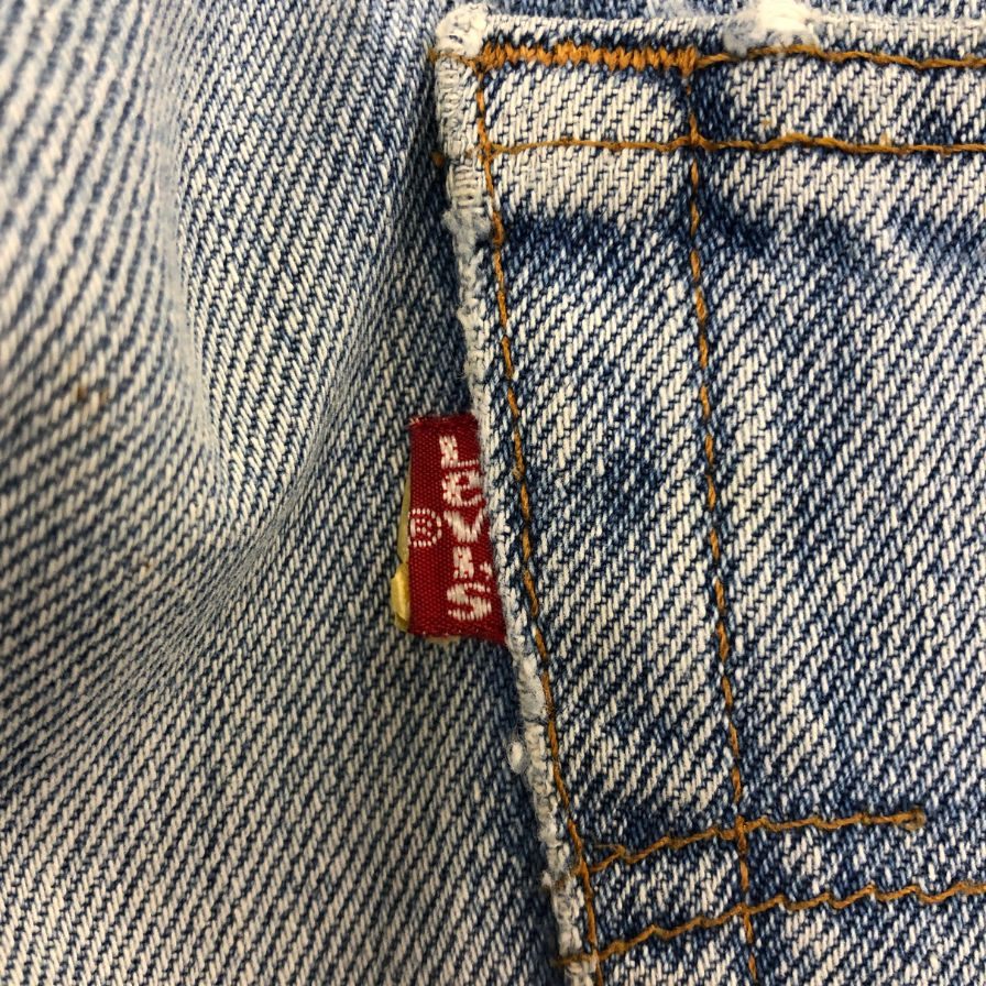 リーバイス デニム 501 80S ボタン裏546 USA製 インディゴ メンズ サイズW32 L34 LEVI’S 【AFB44】