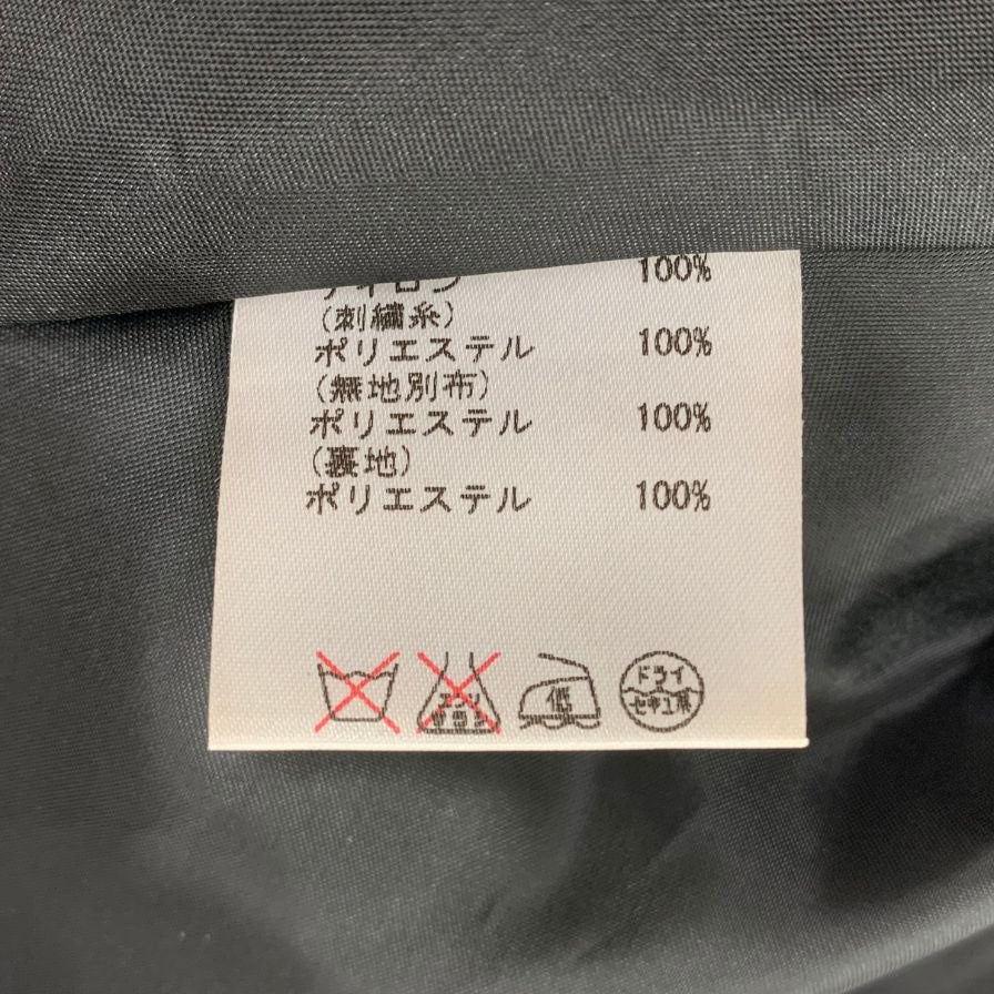 極美品◆ダイアグラム グレースコンチネンタル ノースリーブワンピース 花柄 ブラック系 レディース サイズ34 Diagram GRACE CONTINENTAL 【AFB14】