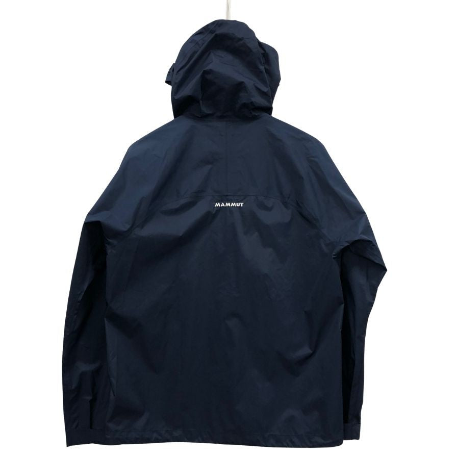 美品◆マムート ナイロンジャケット 160周年限定 ソフトシェルジャケット ネイビー メンズ サイズL MAMMUT 【AFB8】