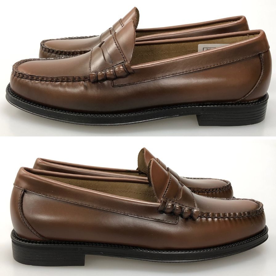 ジーエイチバス ローファー ウィージャンズ ラーソン モカ サイズ7 メンズ ブラウン系 G.H.Bass&Co. WEEJUNS LARSON ローファー 約25.5cm【LA】【中古】