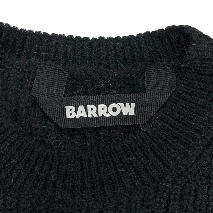 美品◆バロー ニット ローゲージ ダメージ加工 レディース サイズM BARROW 【AFA5】
