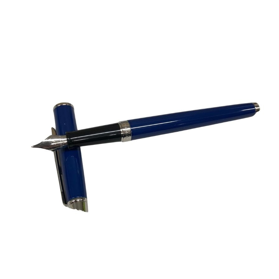 ウォーターマン 万年筆 メトロポリタン エッセンシャル ブルー Fニブ WATERMAN【AFI8】