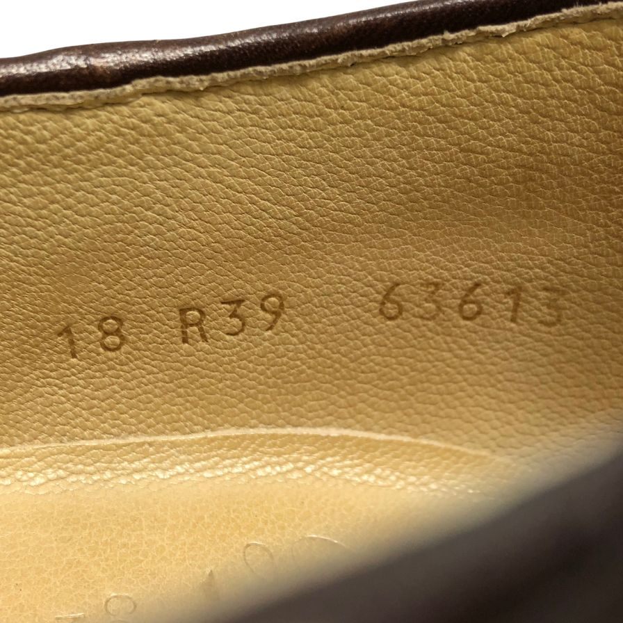 パラブーツ レザーシューズ ミカエル チロリアン カーフ ブラウン レディース サイズ39 PARABOOT MICHAEL 約25.5cm【LA】【中古】