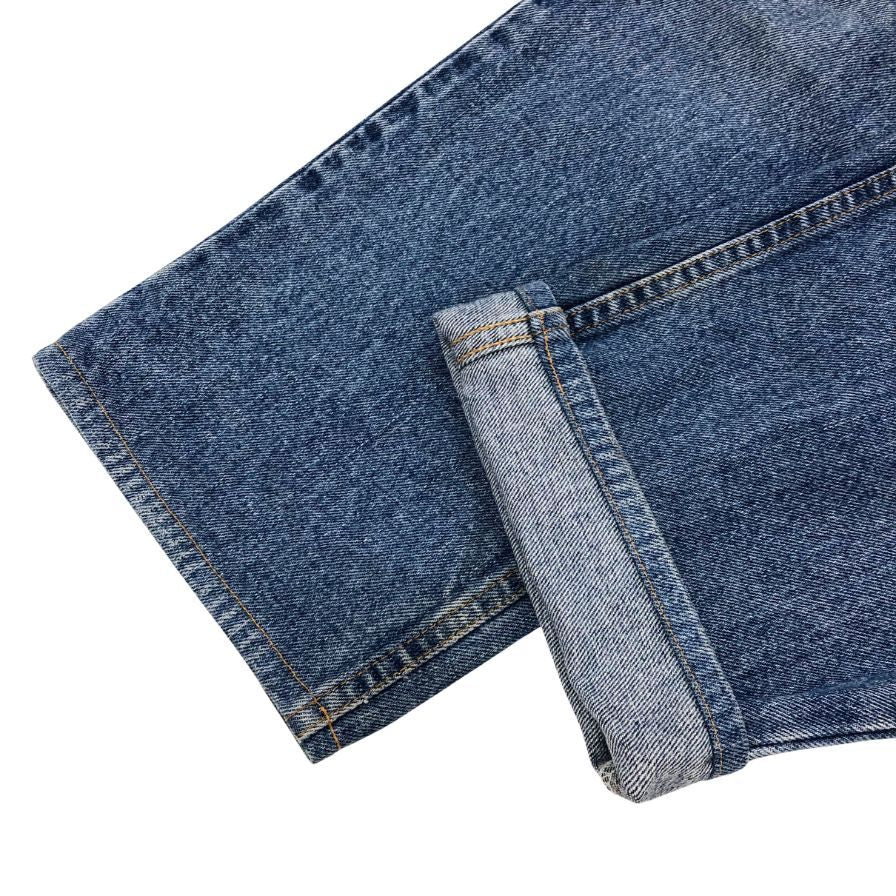 リーバイス デニム 550 ボタン裏653 USA製 インディゴ メンズ サイズ W36 L33 LEVI’S 【AFB39】