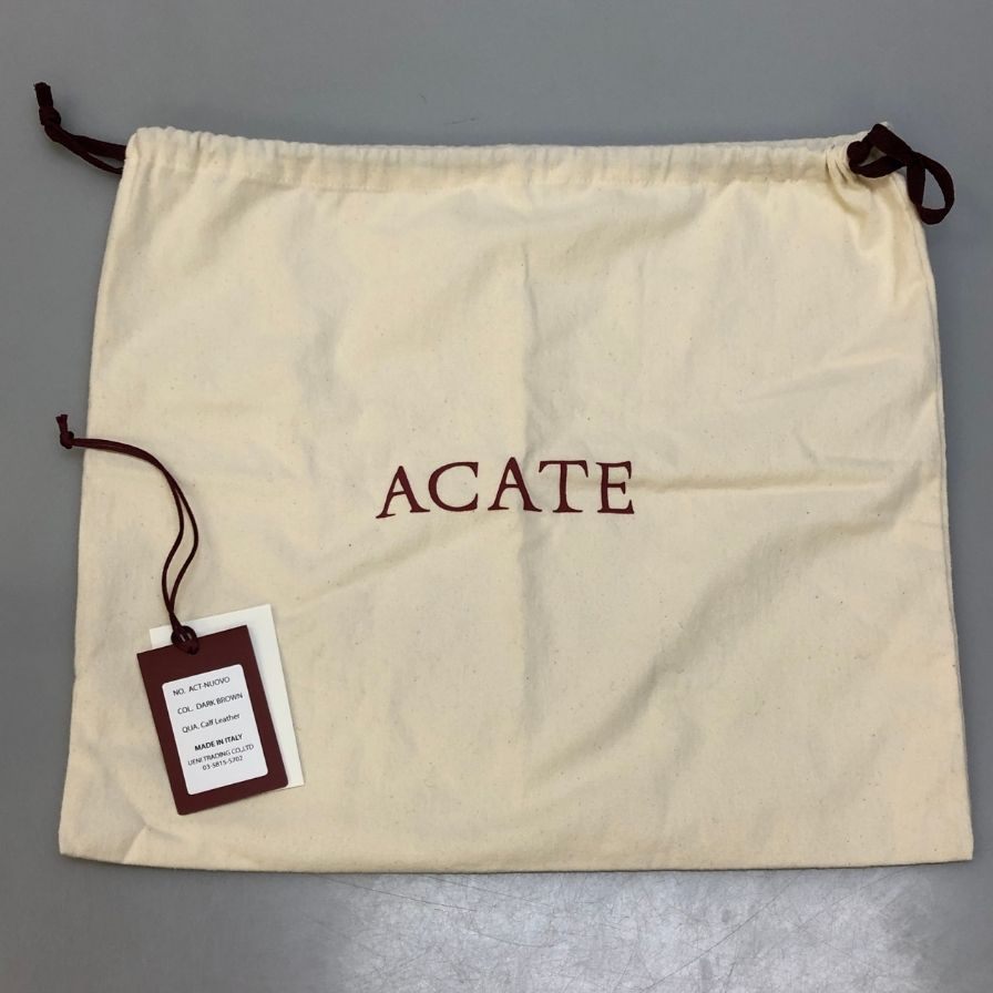 アカーテ ハンドバッグ ワンハンドル NUOVO レディース ダークブラウン ACATE【AFE10】