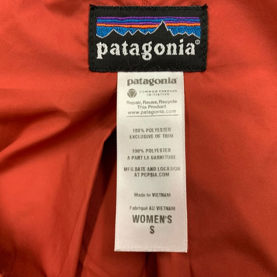 中古◆パタゴニア フリースジャケット クラシック レトロX 23065FA12 ウィメンズ サイズS オレンジ Patagonia 【AFB11】