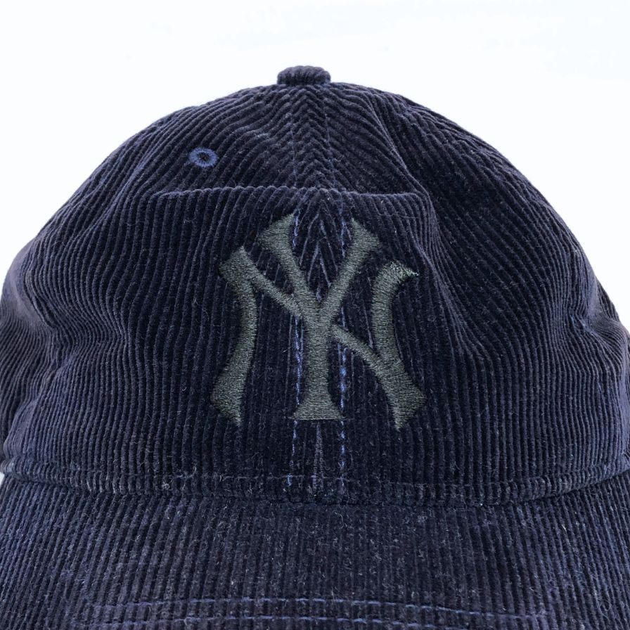 ニューエラ ベースボール キャップ COOPERSTOWN COLLECTION ヤンキース ロゴ コーデュロイ メンズ 9TWENTY ネイビー NEW ERA【AFI20】