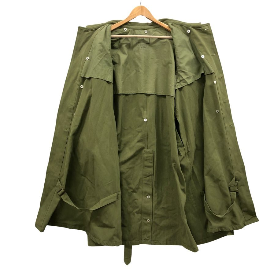 美品◆フランス軍 Mー35 モーターサイクルコート フレンチアーミー 50s カーキ メンズ サイズ表記なし FRENCH ARMY 【AFA19】