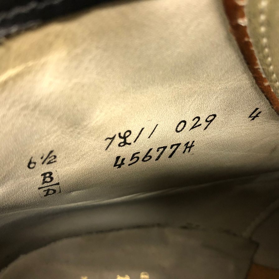 オールデン 45677H コードバン モディファイドブーツ ブラック サイズ6.5 ALDEN 約24.5cm【AFC33】