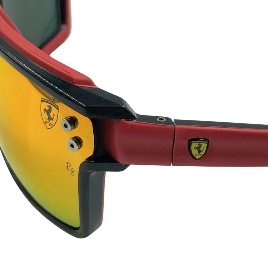 レイバン フェラーリ サングラス カラーレンズ RB4370 レッド Ferrari RayBan【AFI4】