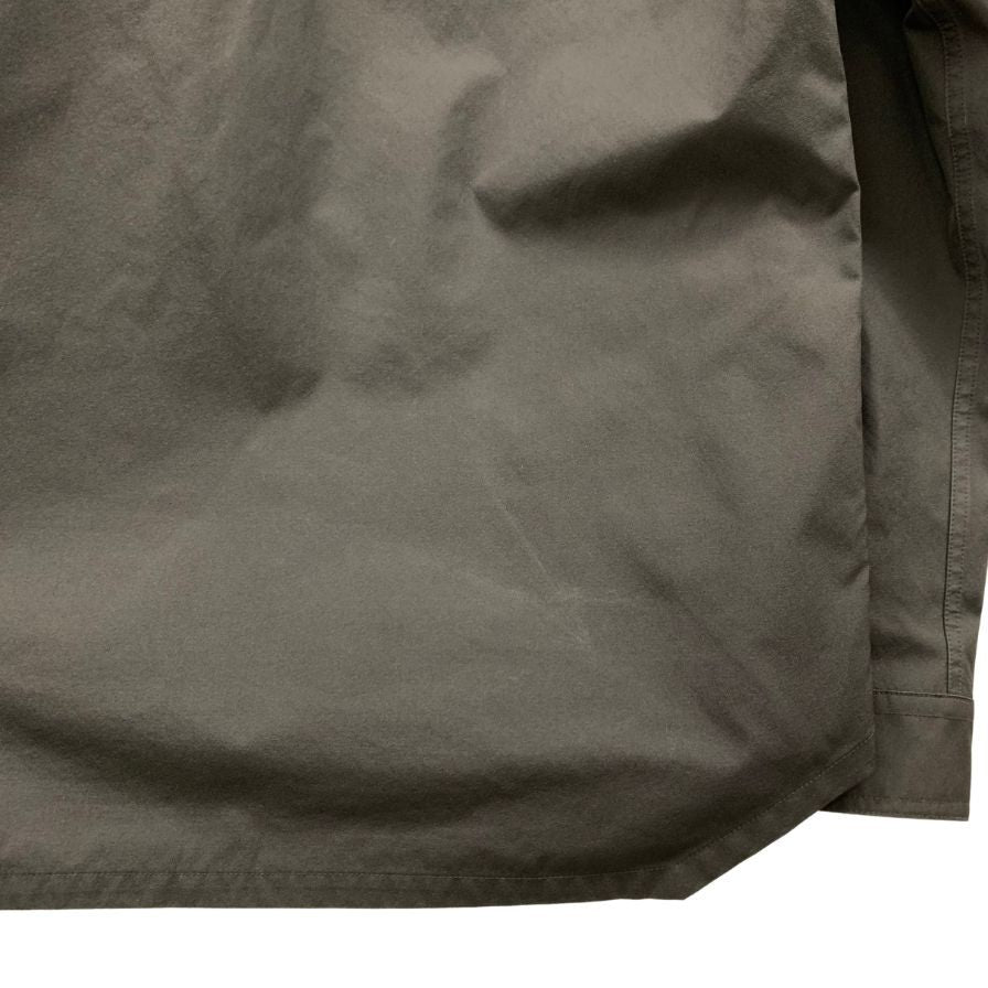 極美品◆リックオウエンス 長袖シャツ ナイロン アウター 23SS RU01C4729-TF ブラック サイズ48 メンズ Rick Owens 【AFA2】