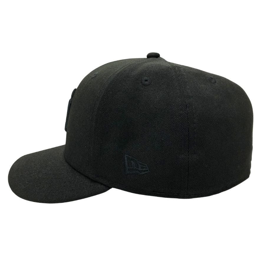 ニューエラ ベースボールキャップ ニューヨークヤンキース 59FIFTY ブラック 58.7cm ユニセックス NEW ERA【AFI1】