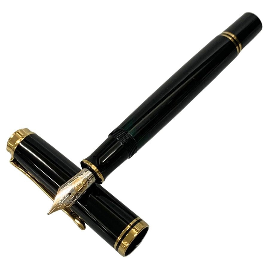 ペリカン 万年筆 スーベレーン ペン先18C-750 ブラック ゴールド PELIKAN【AFI18-2】