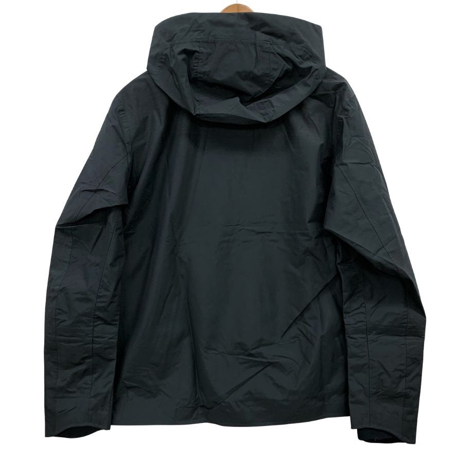 新品同様◆デサントオルテライン アノラックパーカー SCHEMATECH SHIELD PARAHEM ブラック メンズ サイズL DESCENTE ALLTERRAIN 【AFB27】